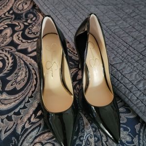 Jessica Simpson  Black Heels- New